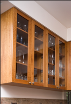 Los Angeles, California kitchen, designed by J.T. John in cherry.