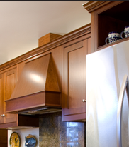 Port Townsend, Washington kitchen, which J.T. John designed and the owner chose to have done in a stained cherry.