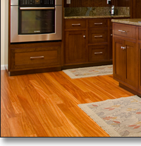 Port Townsend, Washington kitchen, which J.T. John designed and the owner chose to have done in a stained cherry.