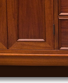 Mahogany buffet designed by J.T. John to accompany one of his dining tables.