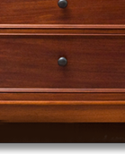 Mahogany buffet designed by J.T. John to accompany one of his dining tables.